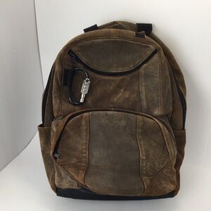 Wilsons M Julian Leather Brown Compartment Backpack